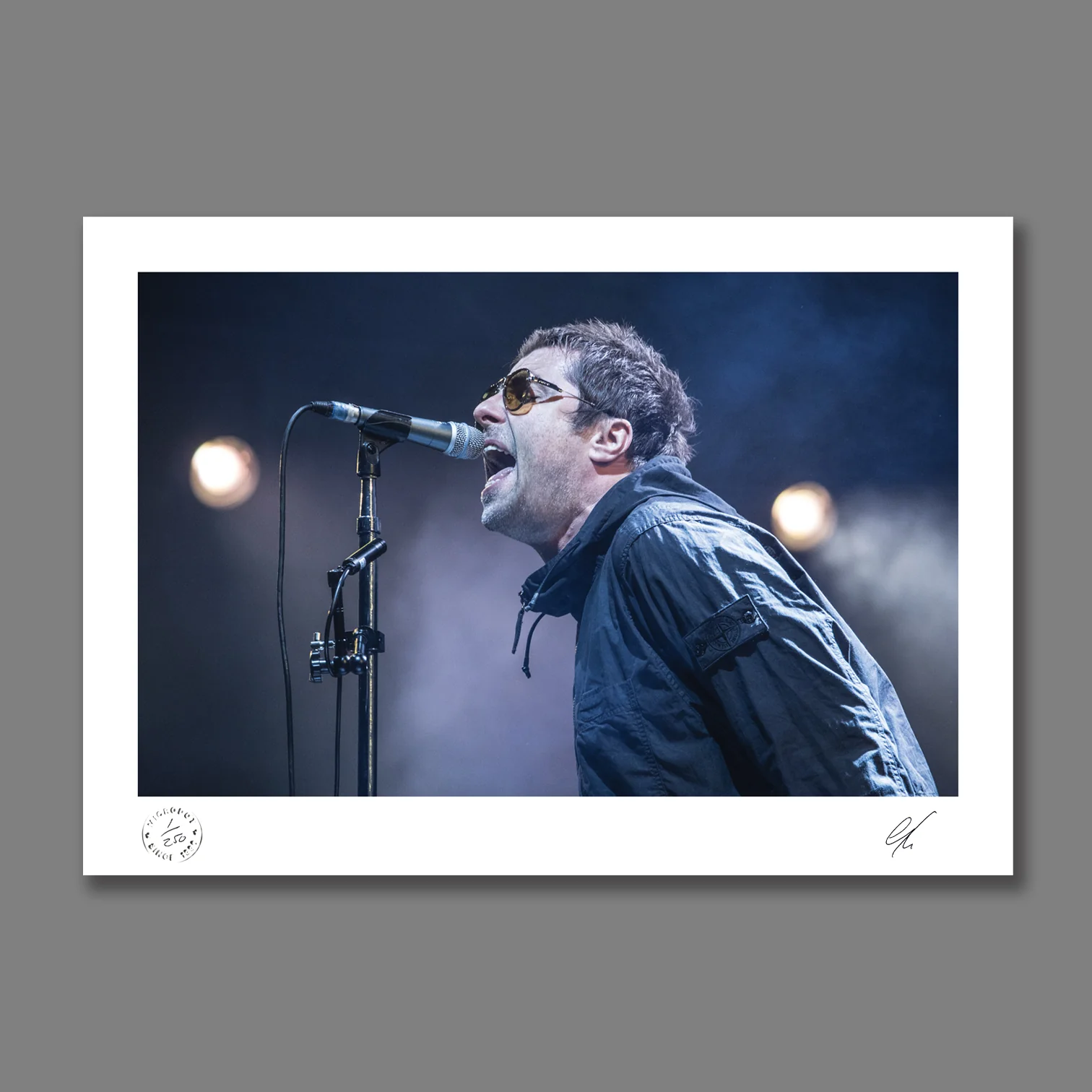 Liam Gallagher live at Lancashire County Cricket Club 2018 Print 2 - New Item - Image 3