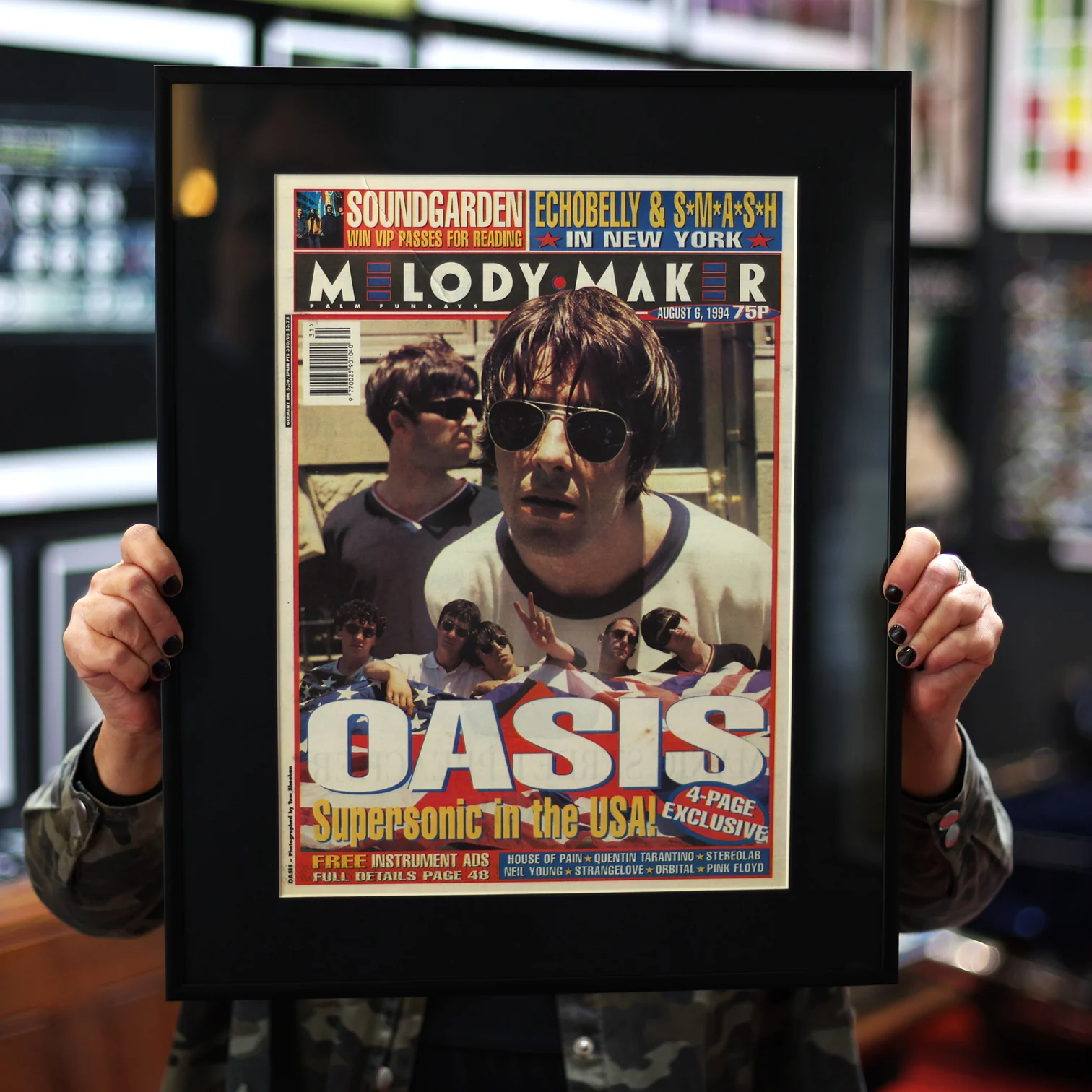 Melody Maker Original Oasis Cover 1994 - Image 2
