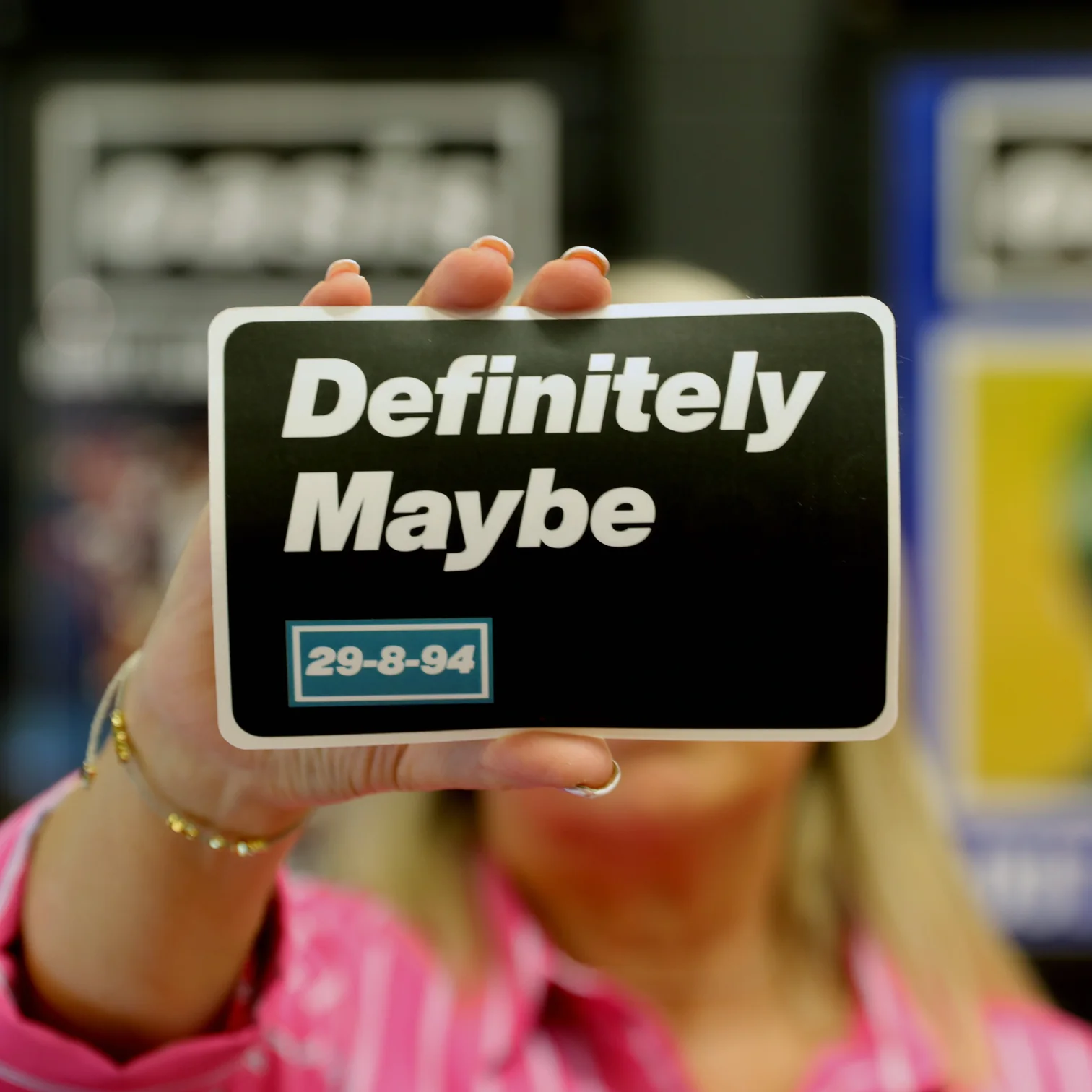 Oasis - Definitely Maybe Sticker - New Item - Image 2
