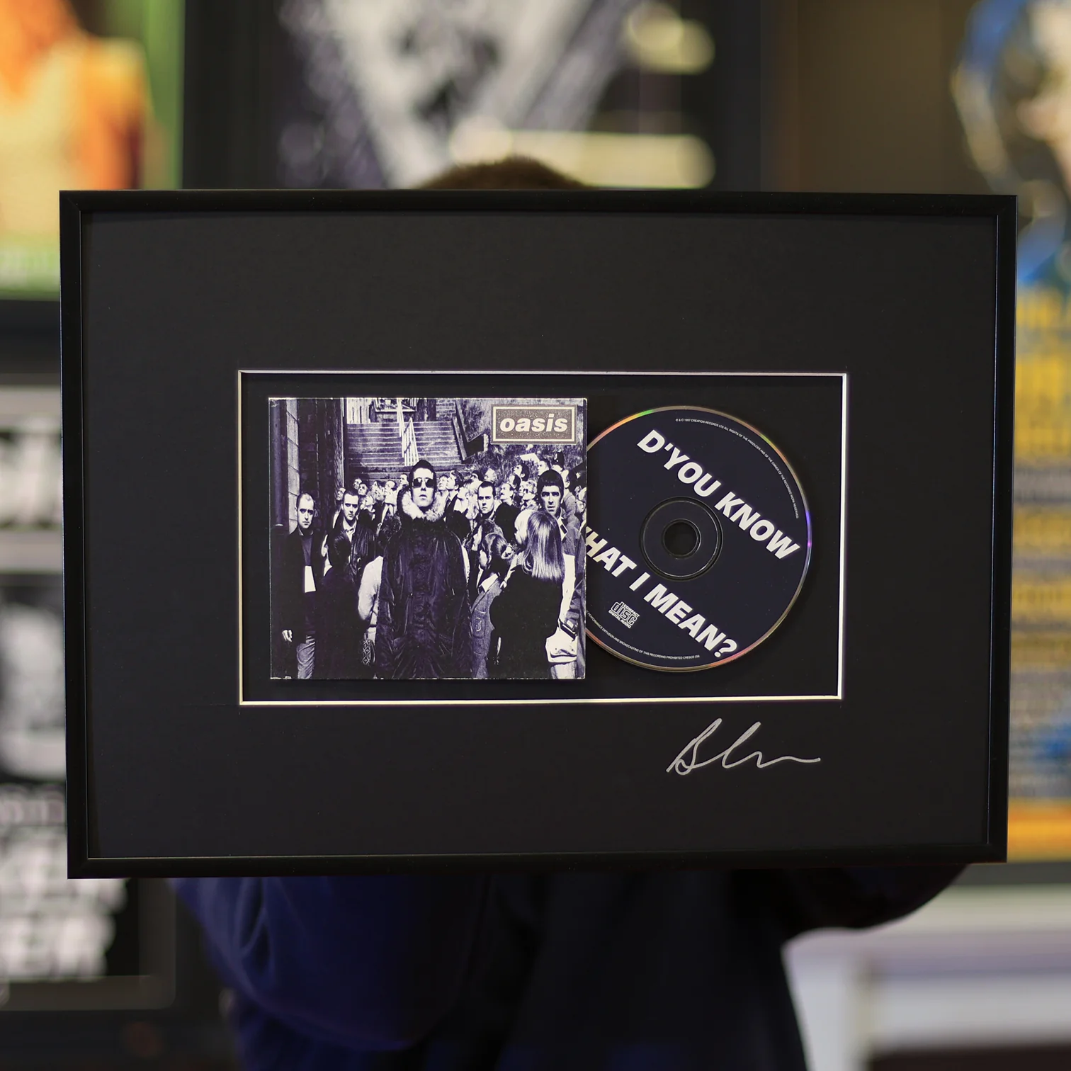 Oasis - D'You Know What I Mean? - Framed CD - Image 2