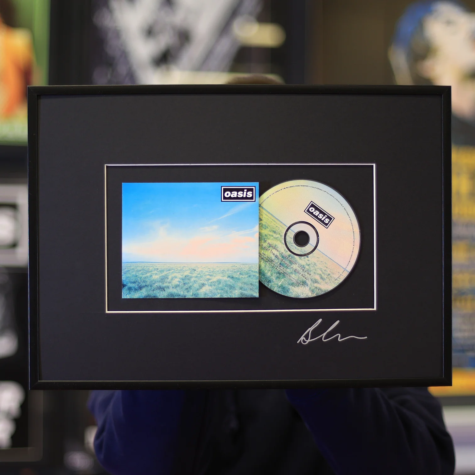 Oasis - Whatever - Framed CD - New Item - Image 2